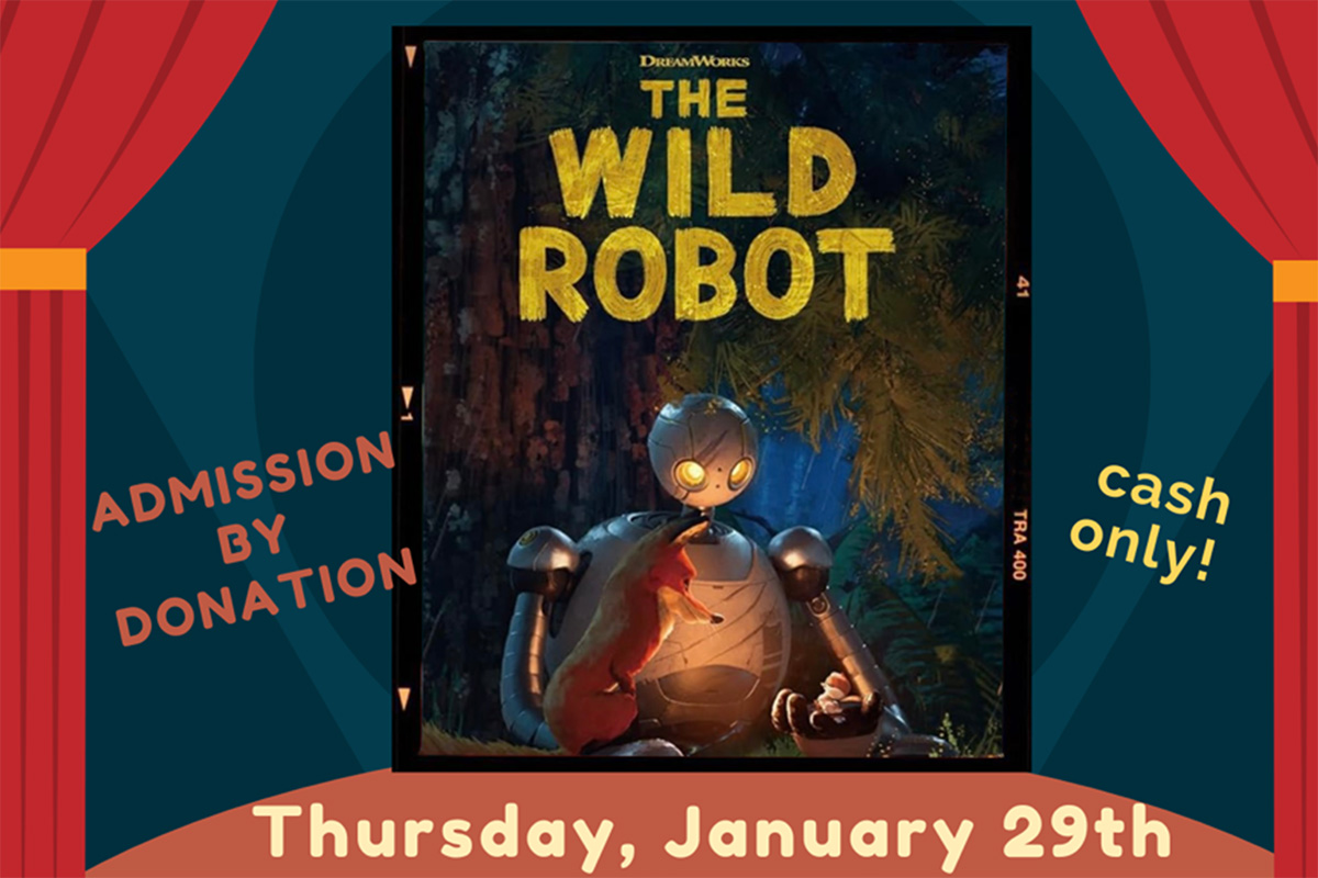 Collingwood School Movie Night Jan 29 2026 Banner