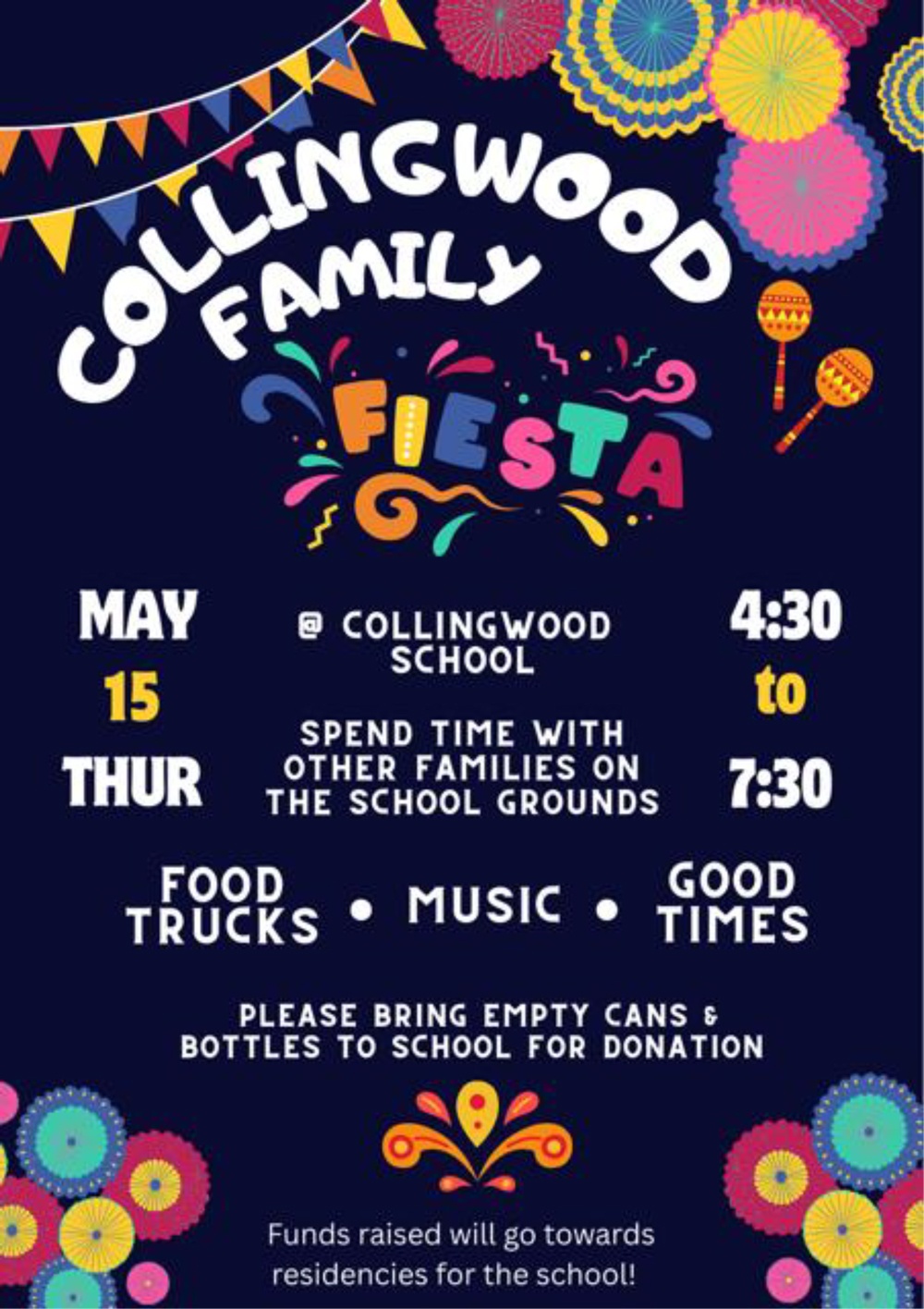 Family Fiesta May 15 2025 Flyer