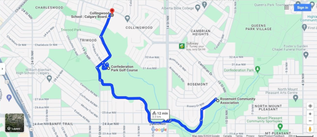 Map Bike to School 2024